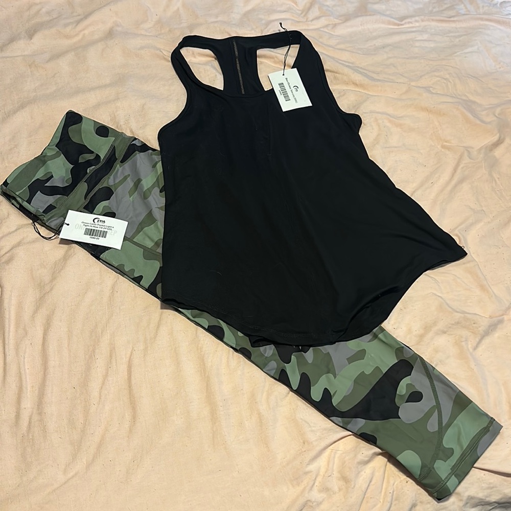 ZYIA camo outfit
